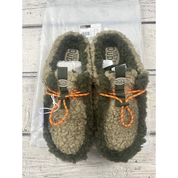 Hey Dude Wally Slipper Casual Aluminum/multi color Men\'s Sz 12 NEW With Tags main image 9
